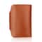 KB39 Elegant Genuine Leather Card Holder and Accordion Wallet Brown