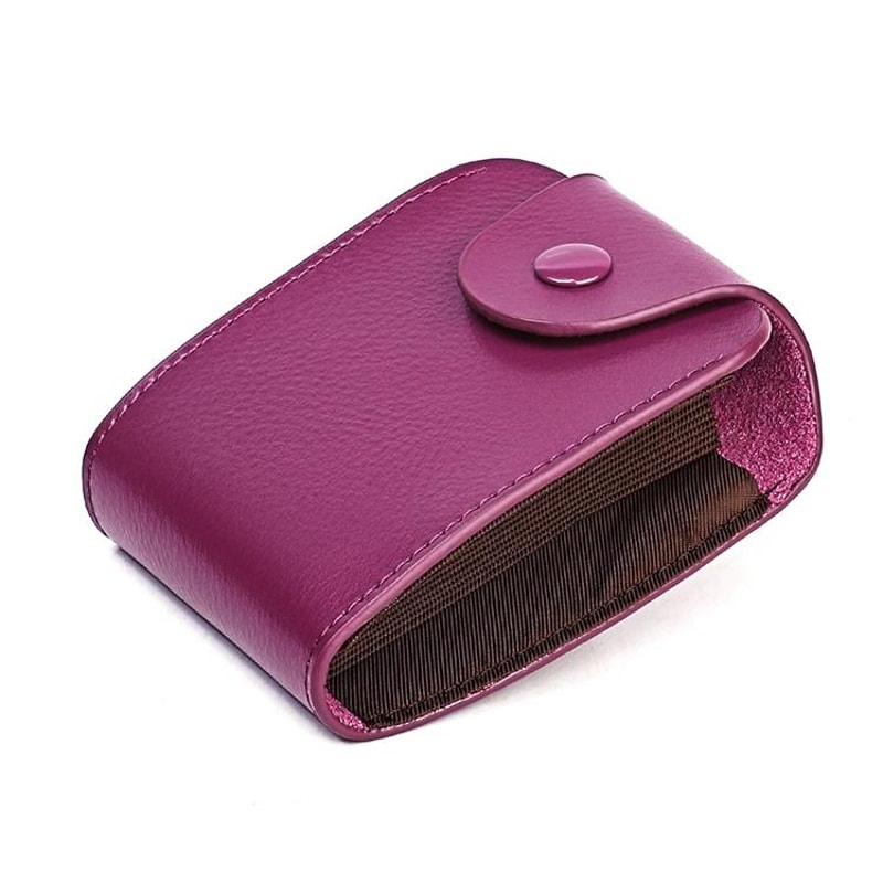 Genuine Leather RFID Card Holder Wallet with Bill Compartment