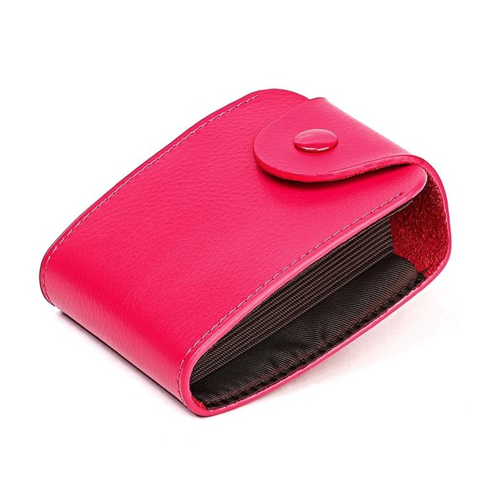 Genuine Leather RFID Card Holder Wallet with Bill Compartment