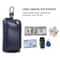 Elite Gear Leather Key and Wallet Belt Pouch Multi-functional Waist Hanging Travel Bag with Zipper Storage