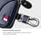 Elite Gear Leather Key and Wallet Belt Pouch Multi-functional Waist Hanging Travel Bag with Zipper Storage