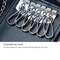 Elite Gear Leather Key and Wallet Belt Pouch Multi-functional Waist Hanging Travel Bag with Zipper Storage