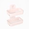 Double Deck Wall Mounted Soap Holder Adhesive Bathroom Shelf