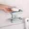 Double Deck Wall Mounted Soap Holder Adhesive Bathroom Shelf