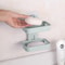 Double Deck Wall Mounted Soap Holder Adhesive Bathroom Shelf