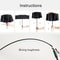 Automatic Compact Windproof Umbrella Three Folding Sun and Rain Umbrella