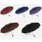 Automatic Compact Windproof Umbrella Three Folding Sun and Rain Umbrella