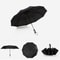 Automatic Compact Windproof Umbrella Three Folding Sun and Rain Umbrella