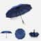 Automatic Compact Windproof Umbrella Three Folding Sun and Rain Umbrella