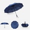 Automatic Compact Windproof Umbrella Three Folding Sun and Rain Umbrella