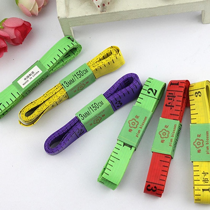 Multi Function Soft Tape Measure Bulk Pack Flexible Measuring Tape for Body, Sewing, and Tailoring