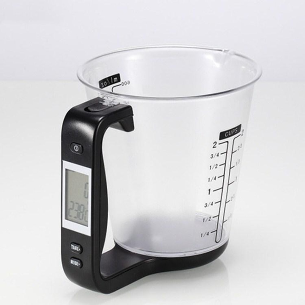 Digital Kitchen Scale And Measuring Cup With Thermometer 9
