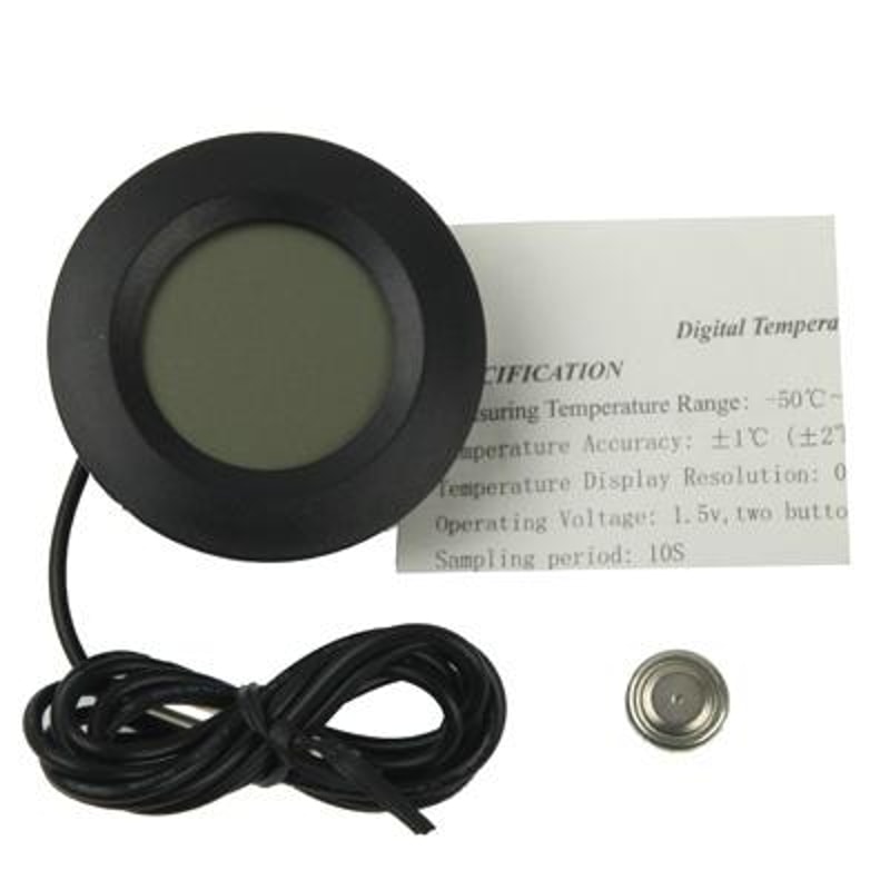 Mini Digital Indoor Thermometer Gauge with LCD Screen Accurate Room Temperature Monitor