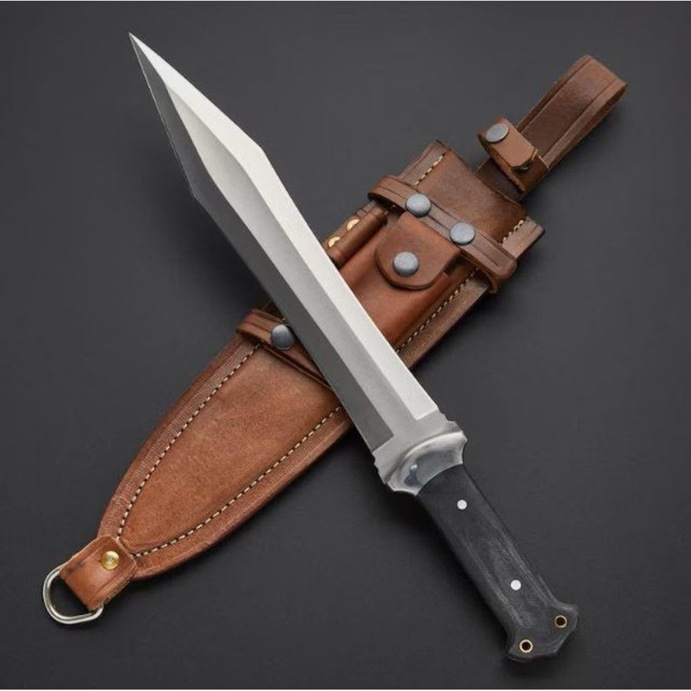 Handmade D2 Tool Steel Short Sword Nightstalker Short Sword 0