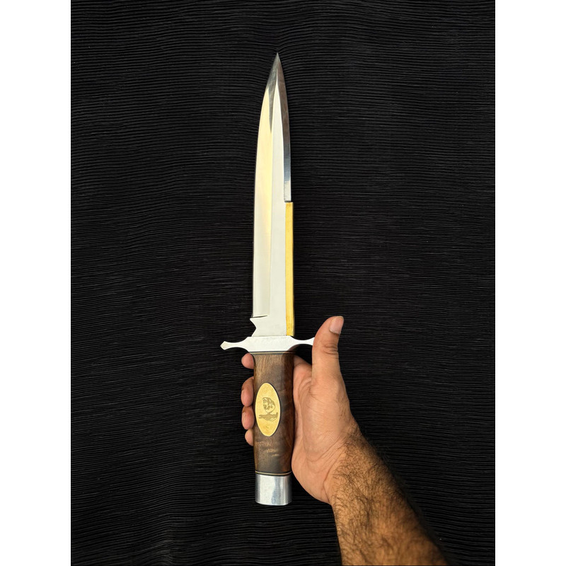 Premium The Expendables 2 Toothpick Knife With Leather Sheath 0