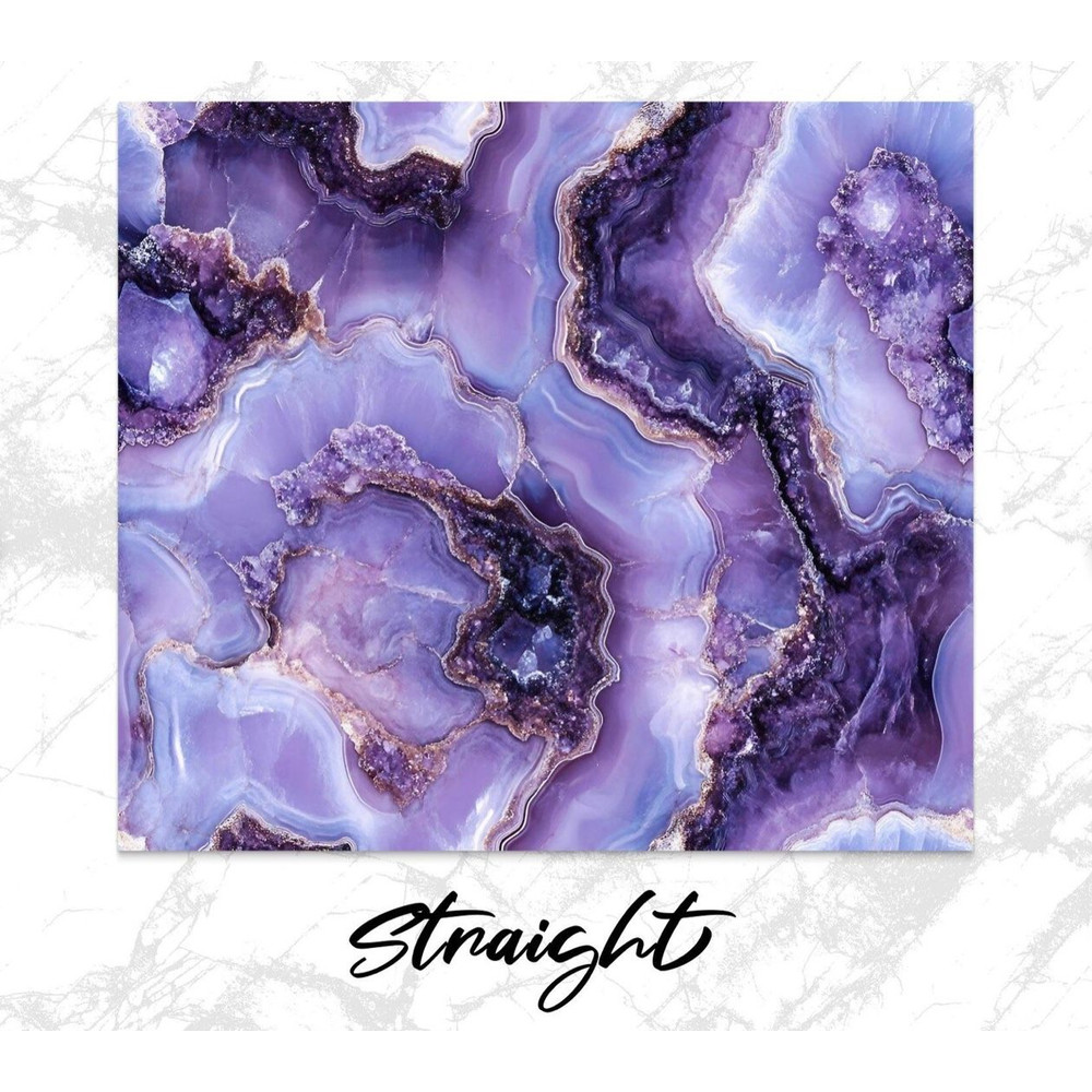 Purple Geode Tumbler Wrap PNG Amethyst Crystal Digital Wrap 20oz Skinny Tumbler Sublimation Wrap Do 1