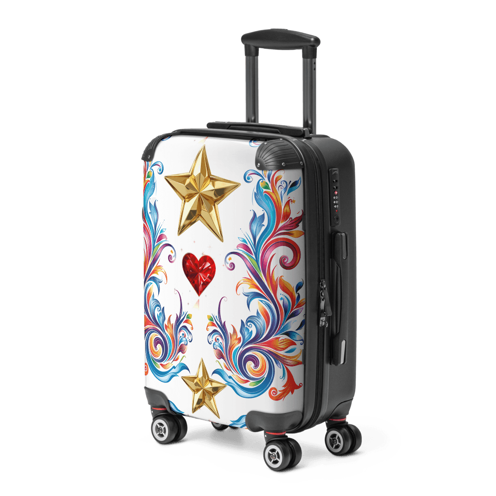 Durable HardShell Suitcase With Spinner Wheels Lightweight Travel Luggage 1