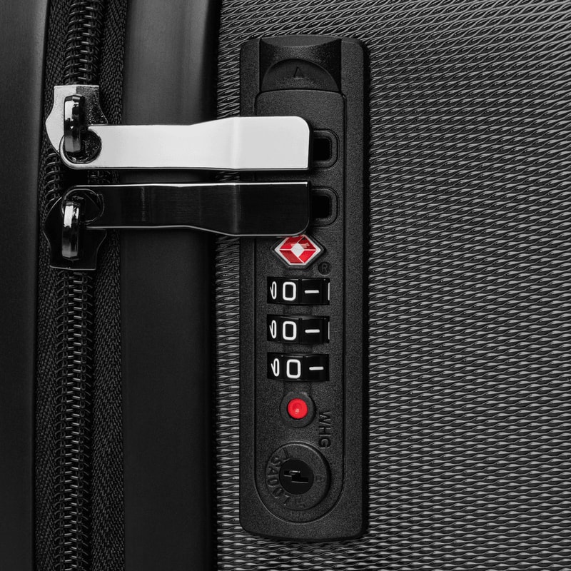 Durable HardShell Suitcase With Spinner Wheels Lightweight Travel Luggage 5