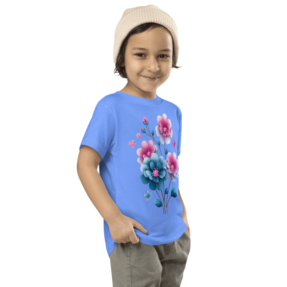 Toddler Short Sleeve Tee Cute Comfy Kids Shirt Perfect For Playtime 3