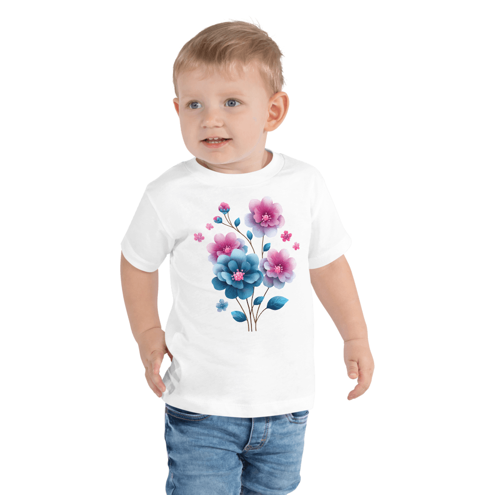 Toddler Short Sleeve Tee Cute Comfy Kids Shirt Perfect For Playtime 5