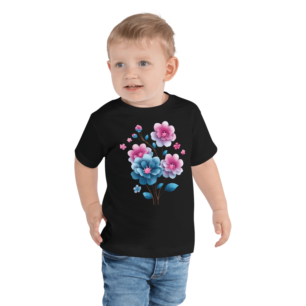 Toddler Short Sleeve Tee Cute Comfy Kids Shirt Perfect For Playtime 0
