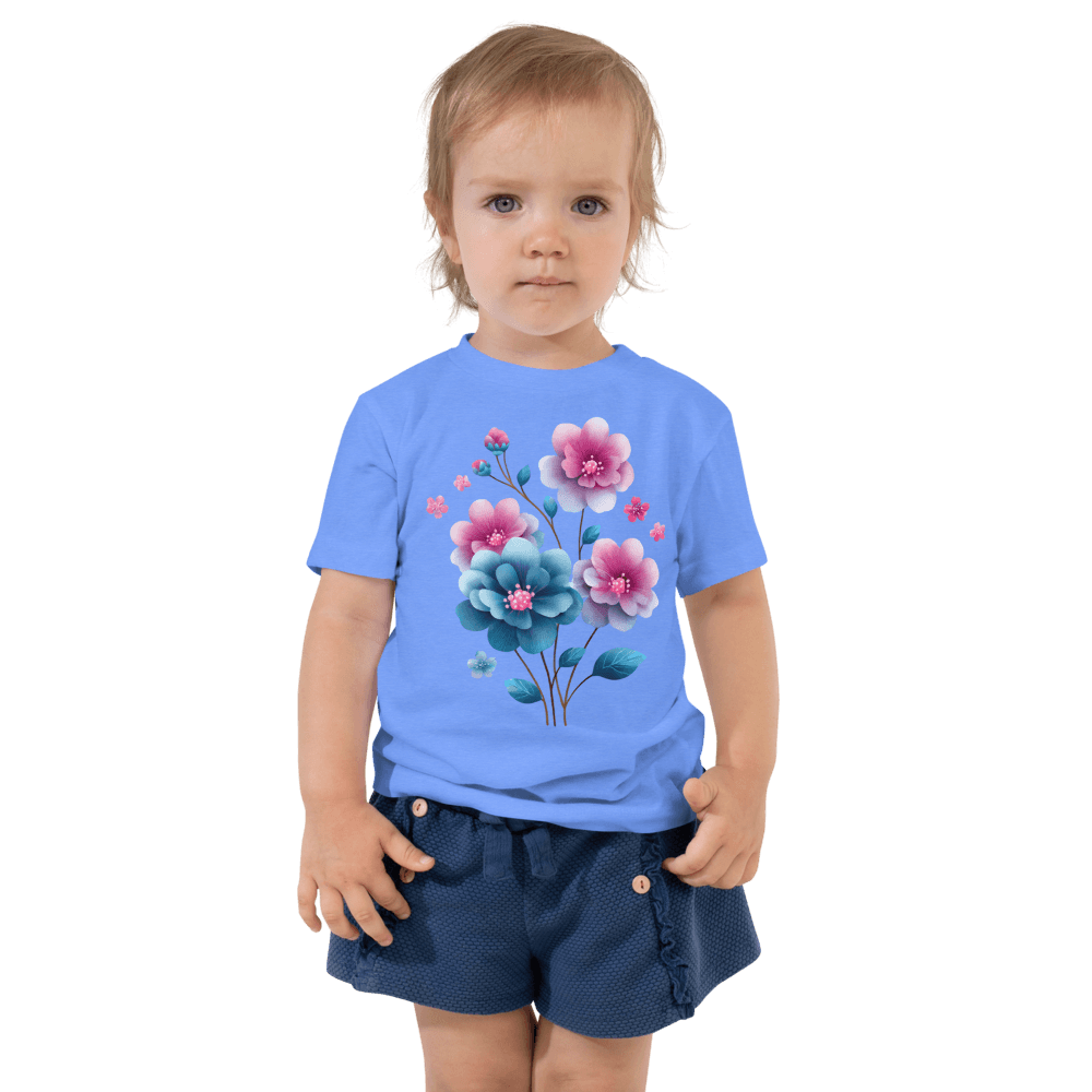 Toddler Short Sleeve Tee Cute Comfy Kids Shirt Perfect For Playtime 8