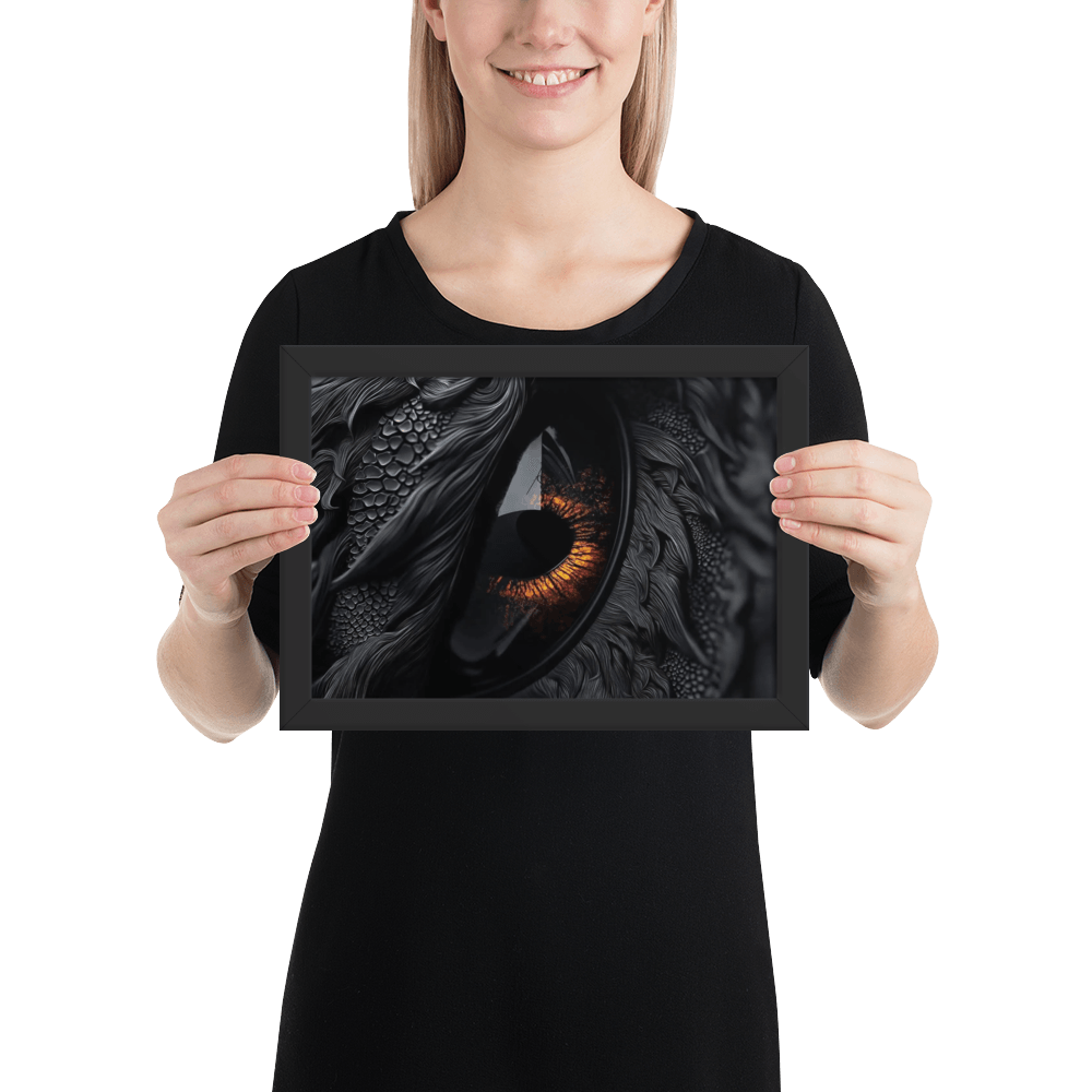 Framed Matte Paper Poster Art Print For Modern Home Decor 2