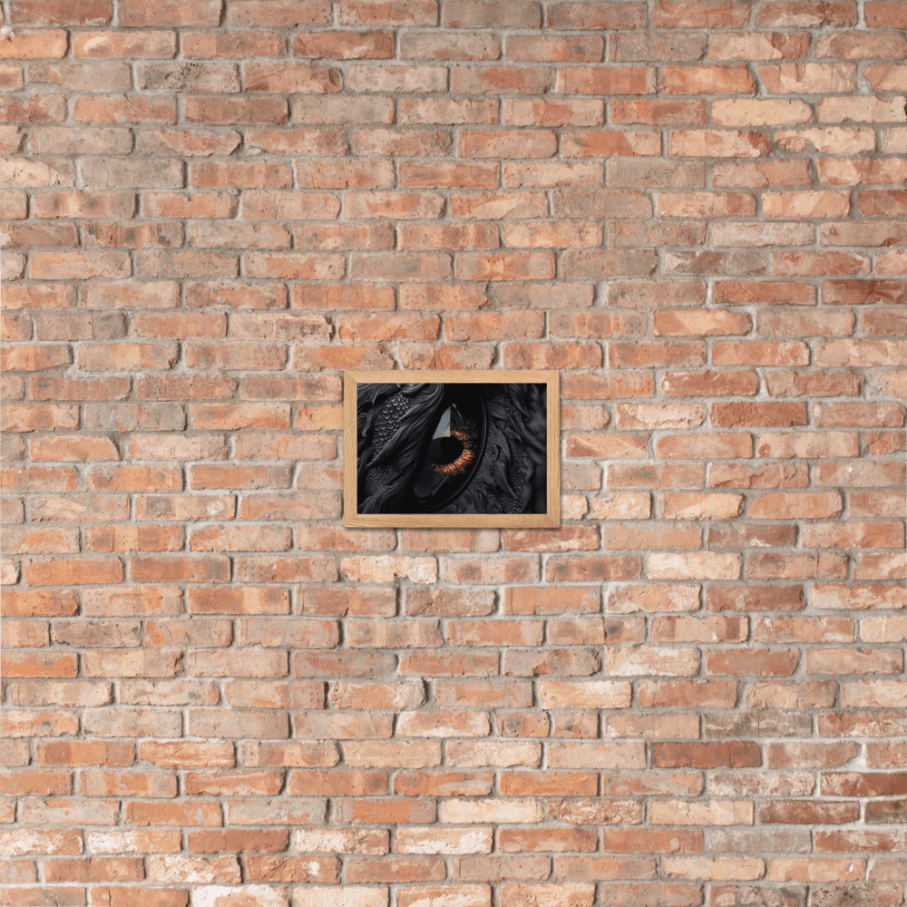 Framed Matte Paper Poster Art Print For Modern Home Decor 10