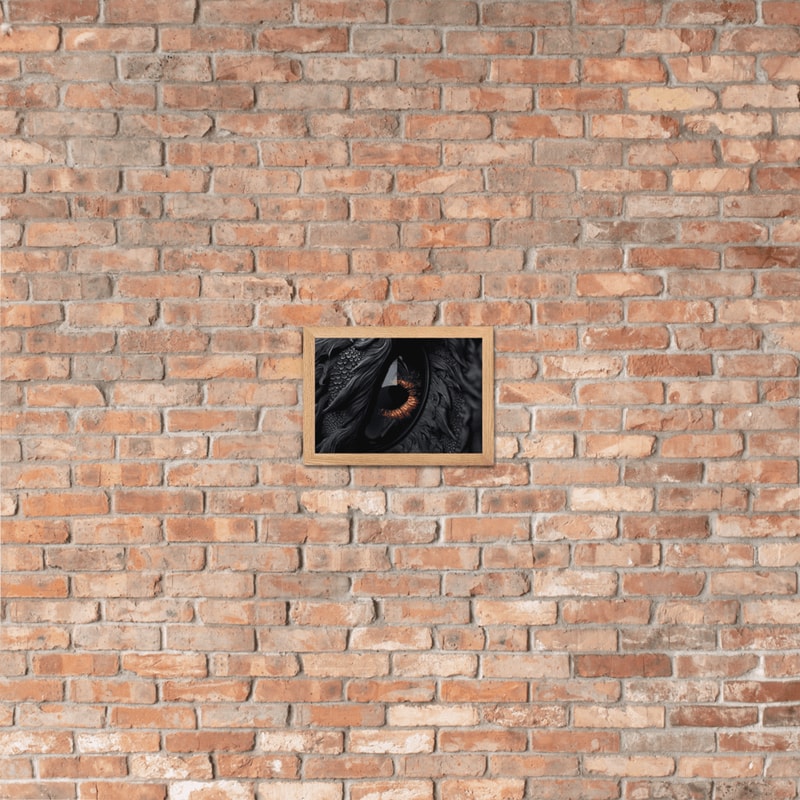 Framed Matte Paper Poster Art Print For Modern Home Decor 10