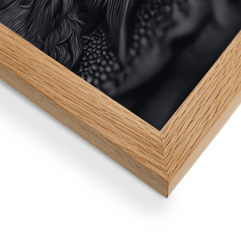 Framed Matte Paper Poster Art Print For Modern Home Decor 11