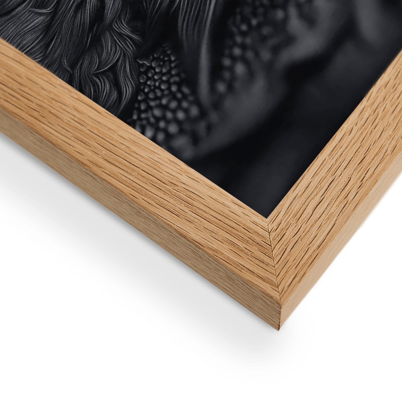 Framed Matte Paper Poster Art Print For Modern Home Decor 11