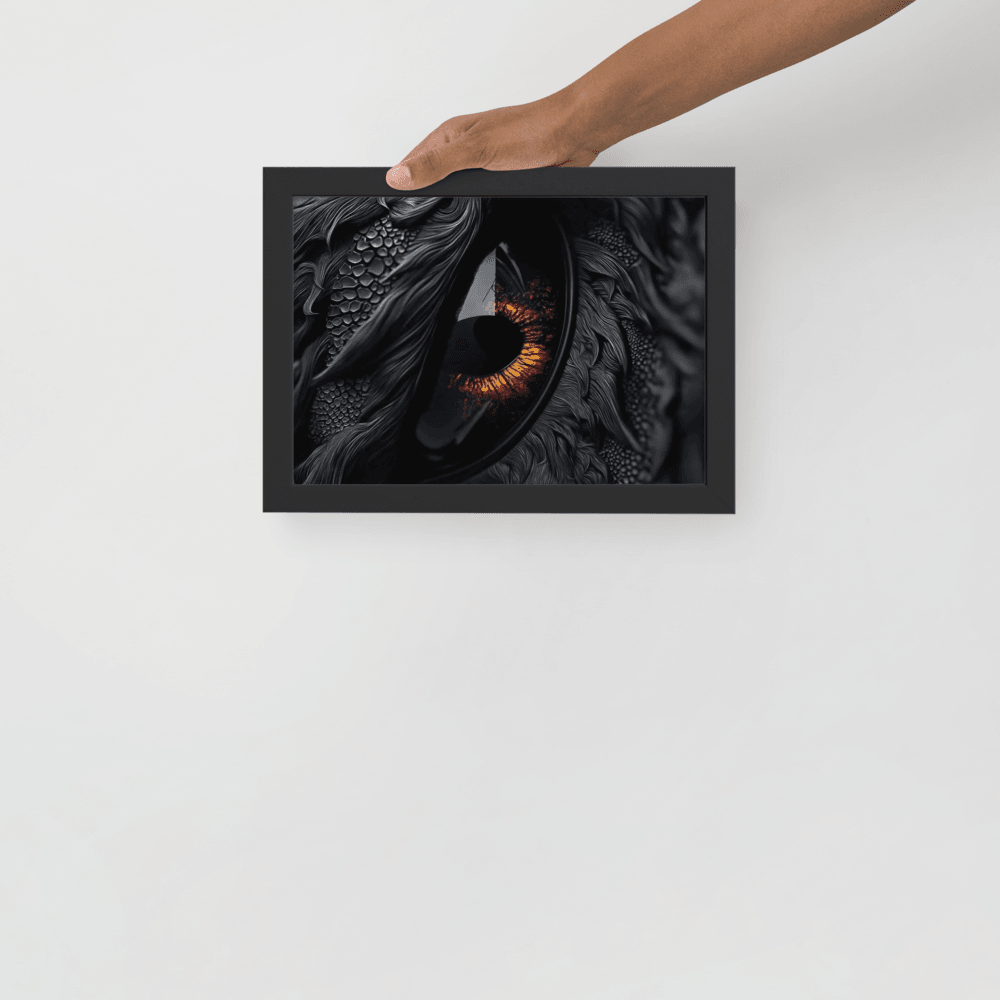 Framed Matte Paper Poster Art Print For Modern Home Decor 4