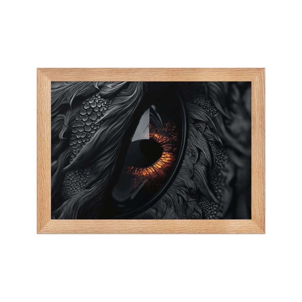 Framed Matte Paper Poster Art Print For Modern Home Decor 5