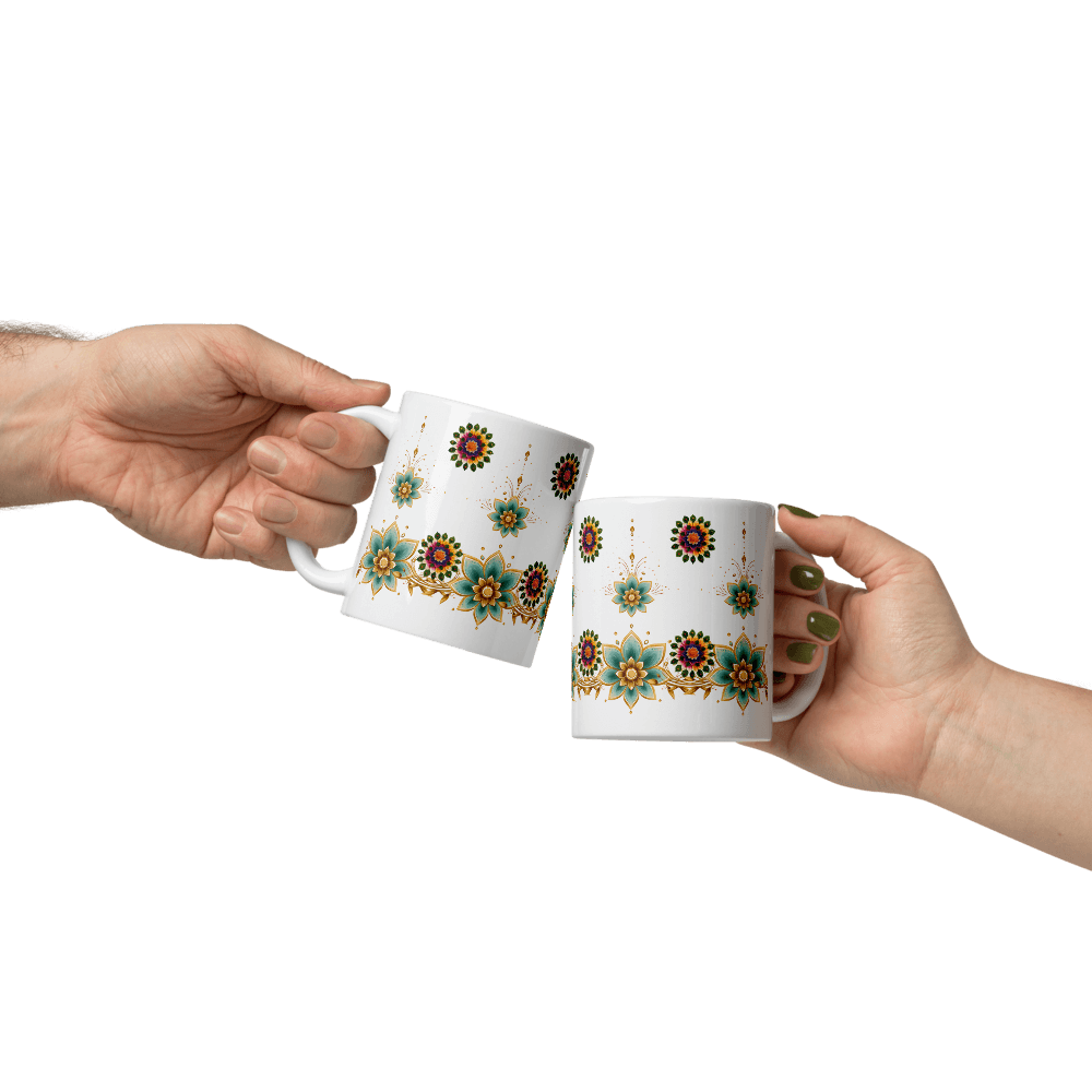 Glossy White Coffee Mug Perfect Gift For Home Office 9