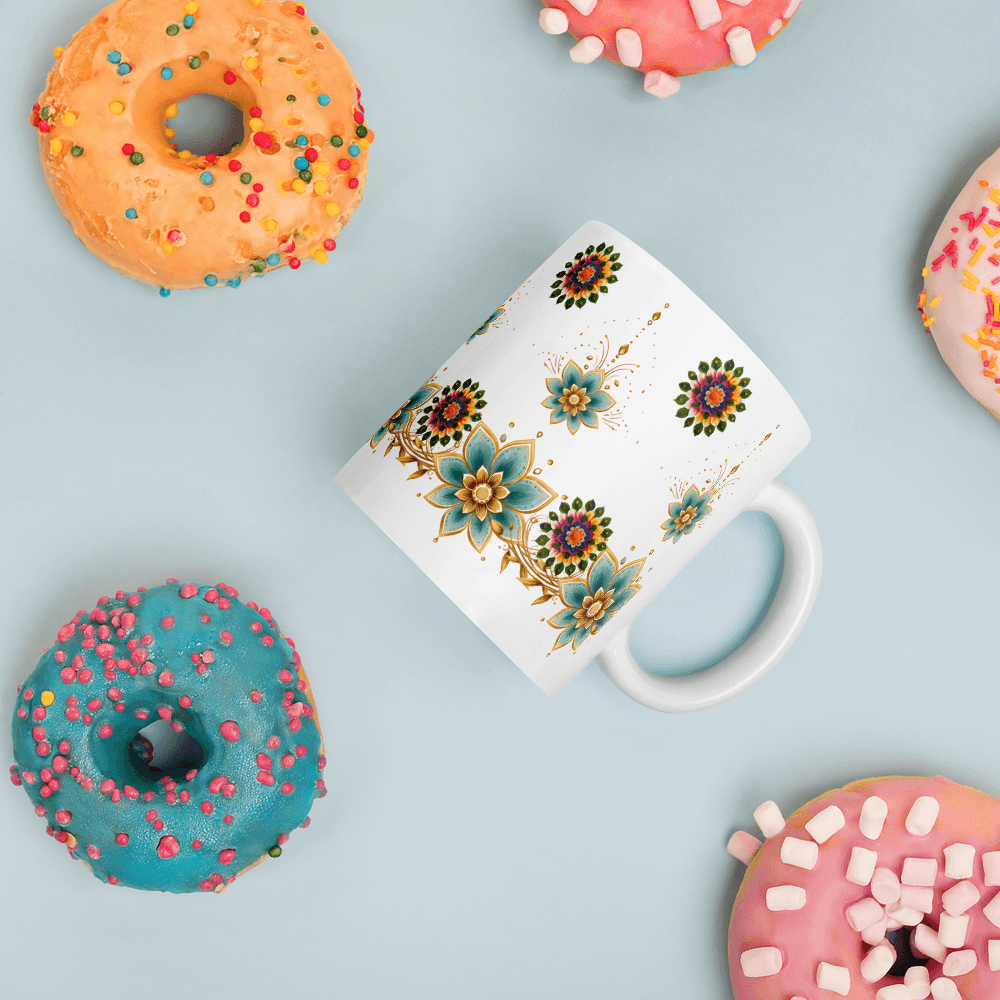 Glossy White Coffee Mug Perfect Gift For Home Office 6