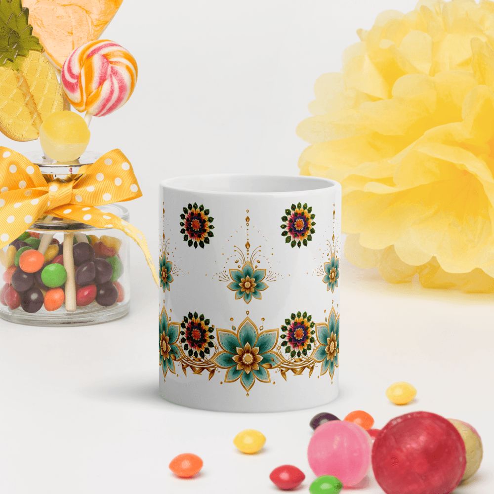 Glossy White Coffee Mug Perfect Gift For Home Office 8