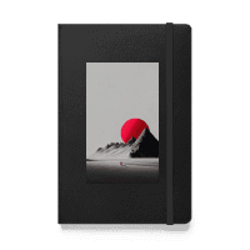 hardcover notebook journal - customizable lined pages perfect for writing