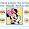 Layered Design Of Minnie Mouse For Paper And Laser Cutting Machines Shadow Box SVG Cricut Minnie Mo 5