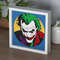 Layered Design Of Joker For Paper And Laser Cutting Machines Shadow Box SVG Cricut Joker 2