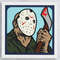 Layered Design Of Jason For Paper And Laser Cutting Machines Shadow Box SVG Cricut Jason 1