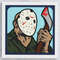 Layered Design Of Jason For Paper And Laser Cutting Machines Shadow Box SVG Cricut Jason 1