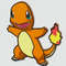 Layered Design Of Charmander Pokemon For Paper And Laser Cutting Machines Charizard Charmander SVG  1