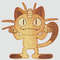 Layered Design Of Meowth Pokemon For Paper And Laser Cutting Machines Meowth Pokemon SVG Cricut Cut 2