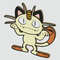 Layered Design Of Meowth Pokemon For Paper And Laser Cutting Machines Meowth Pokemon SVG Cricut Cut 1