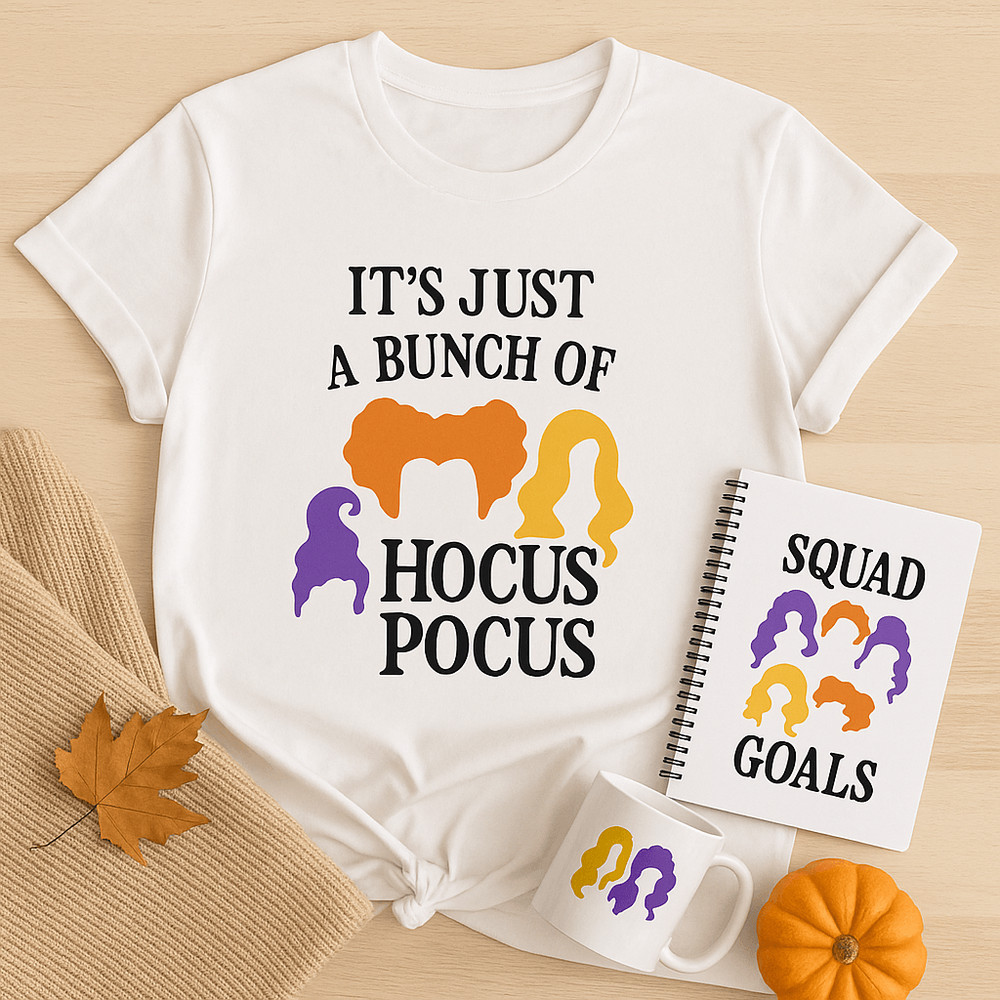 Hocus Pocus SVG Bundle  Witchy Halloween Cut Files  PNG SVG EPS DXF For Cricut  Silhouette 1