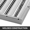 6Pack 20 X 16 Commercial Range Hood Filter 430 Stainless Steel GreaseRated Baffle For Exhaust Hoods 6