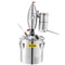 Stainless Steel Alcohol Distiller 30L Home Moonshine Still Kit For Wine Making Whiskey Beer Boiler 8