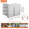 BBQ Island Storage Drawer Combo 295 W X 226 H Stainless Steel Outdoor Kitchen Organizer With Propan 7