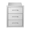 16 X 215 Stainless Steel 201 BBQ Drawer TripleTier Outdoor Kitchen Storage Chest Of Drawers For Gri 10