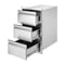 Outdoor Kitchen Drawers 15W X 254H Stainless Steel BBQ Island Storage With Flush Mount Design 1